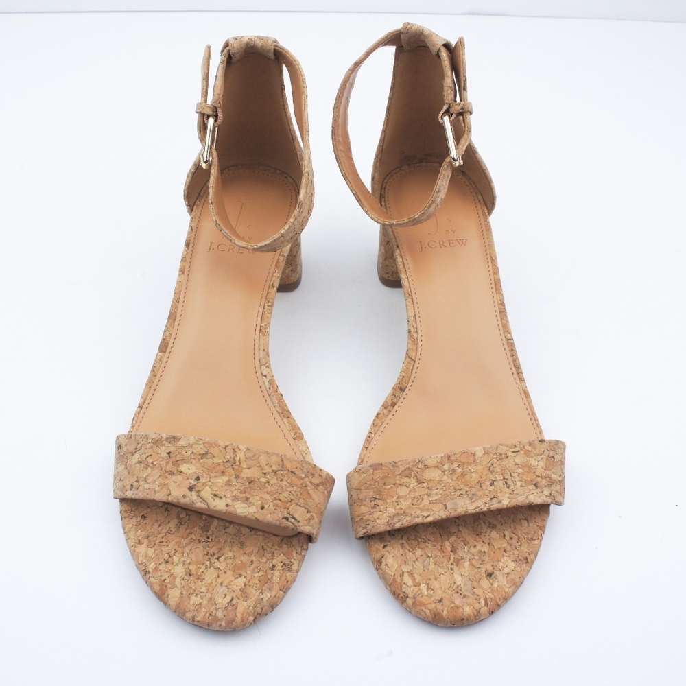 JCREW Cork Heel Sandals - Picture 3 of 4